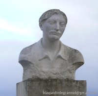 photo du buste de Gaston Couté