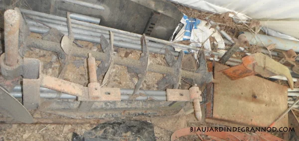 photo des pièces restantes, disponibles pour un autre projet