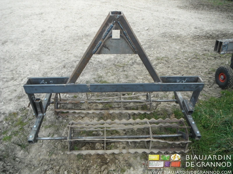 photo du bogie double rouleau de vibro