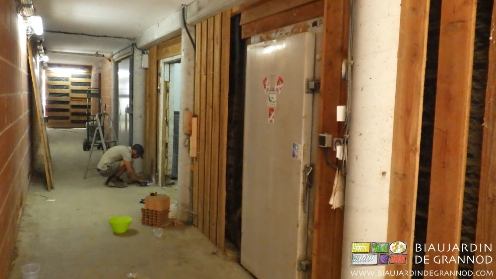 photo de l'état des lieux avec petites portes