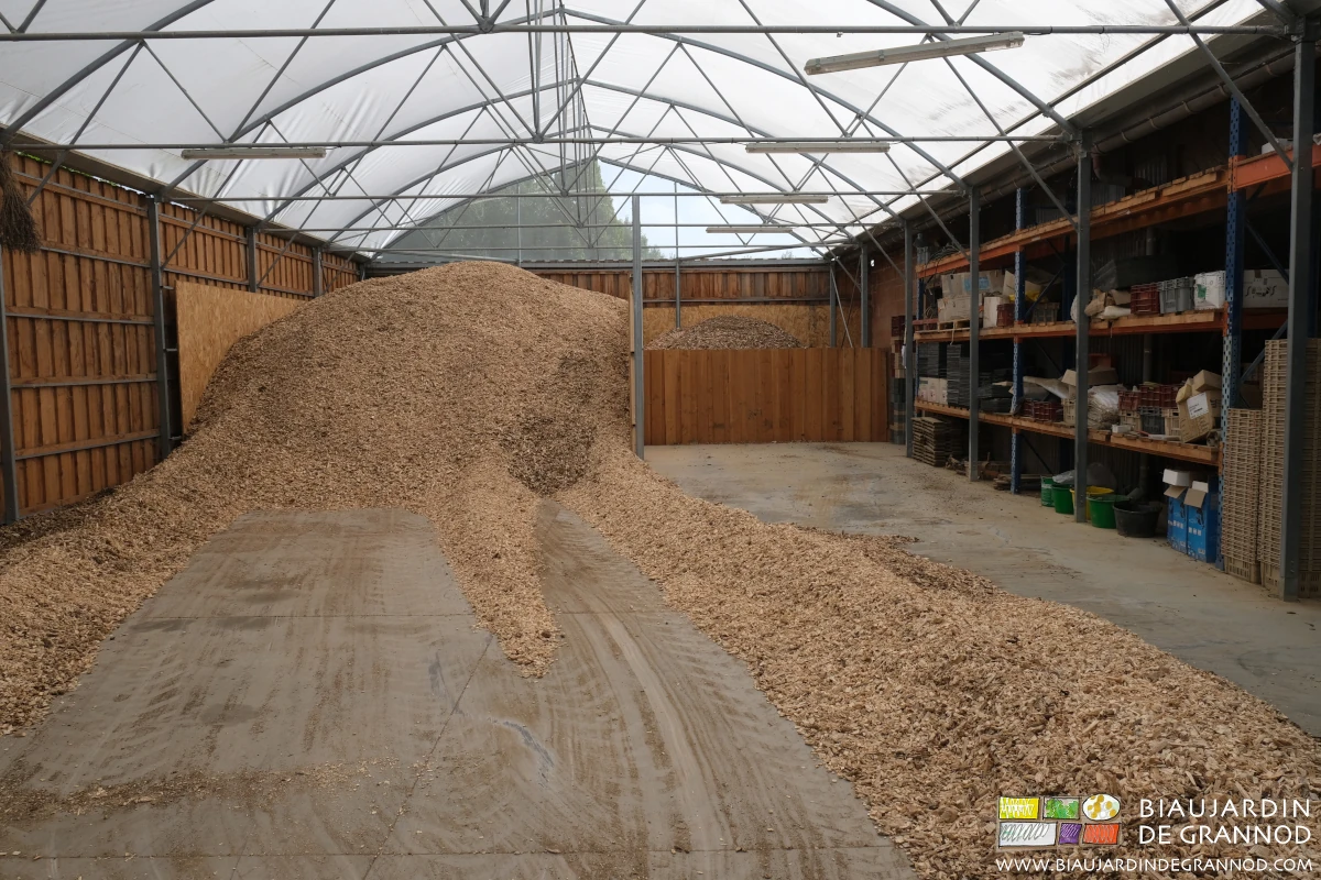 photo des silos et fond désileur pleins, local à fignoler