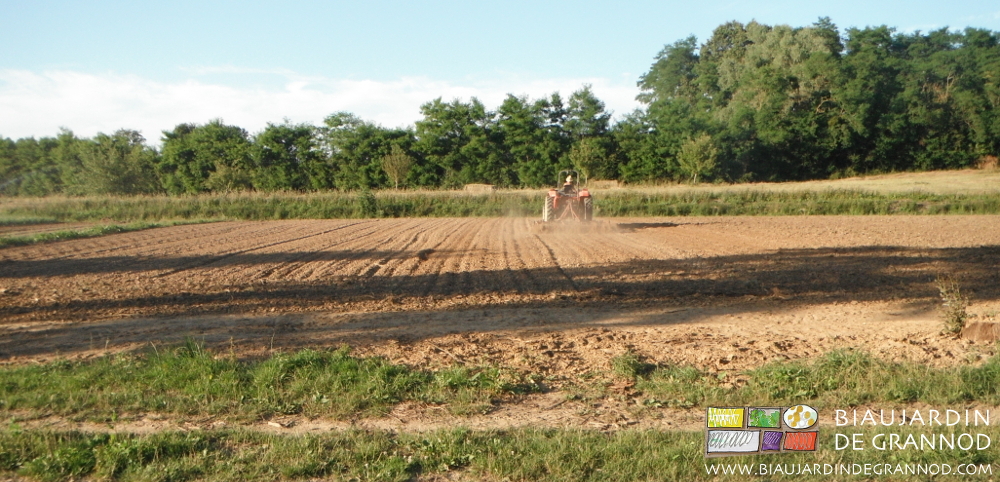 photo de la préparation finale de surface