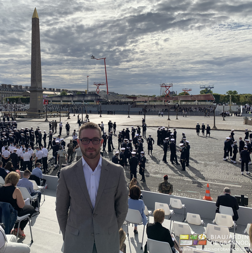 photo de Matthieu place de la Concorde