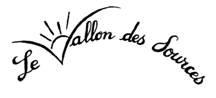logo manuscrit du vallon des sources