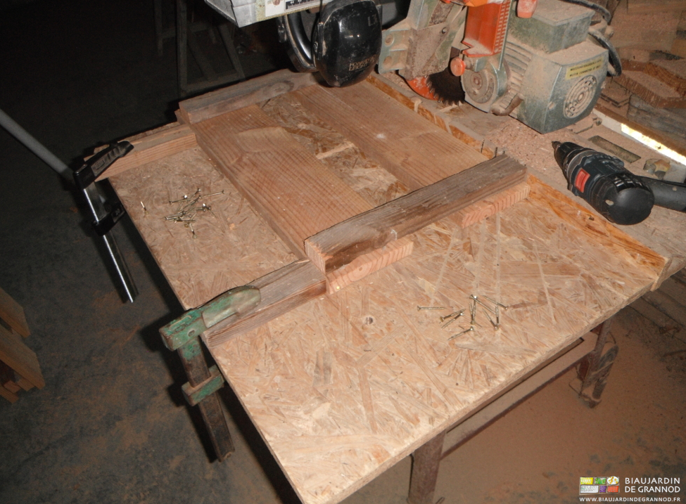 photo de la scie radiale