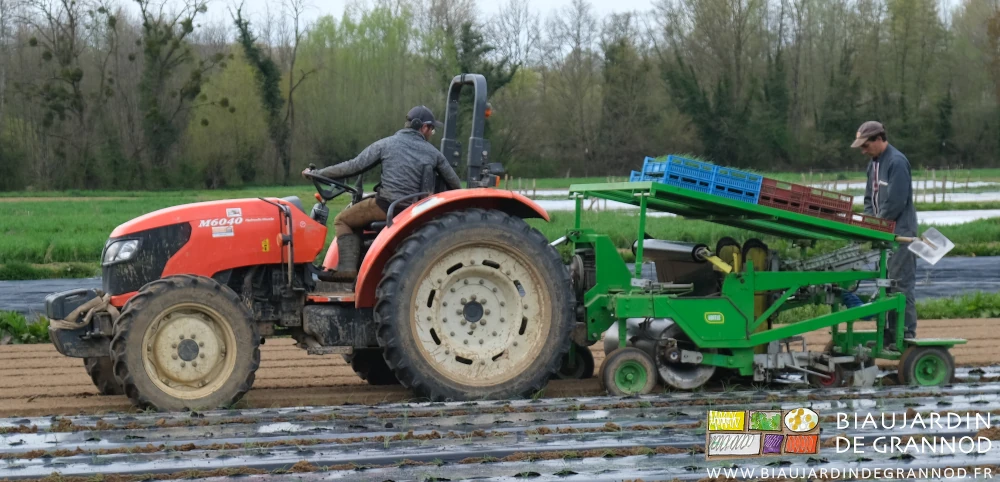 photo de Matthieu en torsion malgré le siège de tracteur tourné