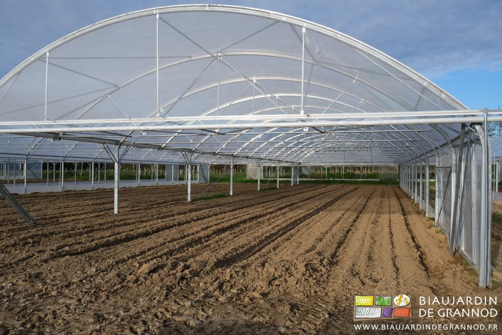 photo d'ensemble d'un des bi-tunnels ameubli