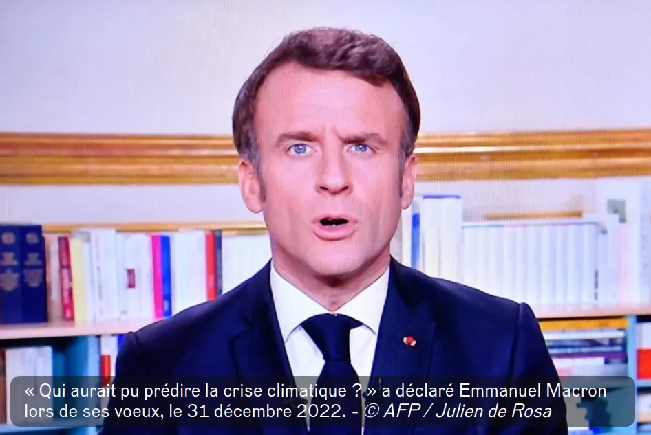 photo discours vœux présidentiels 2023 qui aurait pu prédire